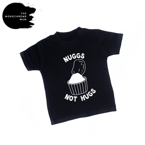 Printed - Nuggs not hugs top