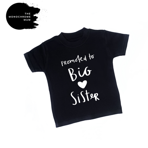 Printed - Promoted to big sister top